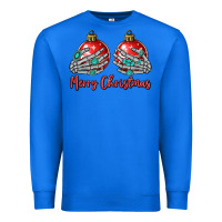 True Royal merry christmas Premium Sweatshirt - MaliasSmallBusiness