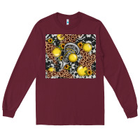 Burgundy lacrosse Long Sleeve Tee - JahusDesignShop
