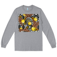 Heather Grey lacrosse Long Sleeve Tee - JahusDesignShop