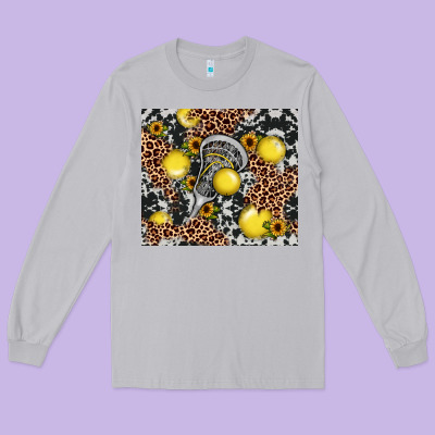 Lacrosse Long Sleeve Tee Designed By Jahusdesignshop