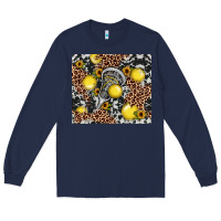 Navy lacrosse Long Sleeve Tee - JahusDesignShop