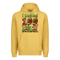 I Tackled 100 Days Of School Premium Hoodie | Teevron