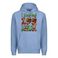 Colony Blue i tackled 100 days of school Premium Hoodie - Artiststas