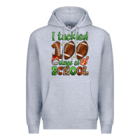 Heather Grey i tackled 100 days of school Premium Hoodie - Artiststas