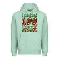 Seafoam i tackled 100 days of school Premium Hoodie - Artiststas