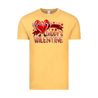 Vintage Mustard daddy is valentine Vintage Tee - RacoonDesign