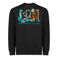 Black lpn Heavyweight Sweatshirt - CowhideDigitalArt