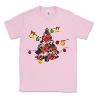 Bubblegum Pink Christmas trees lights Classic Tee - JahusDesignShop