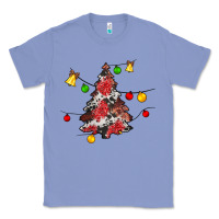 Colony Blue Christmas trees lights Classic Tee - JahusDesignShop