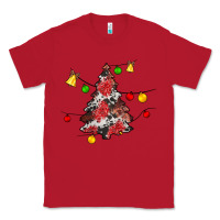 Red Christmas trees lights Classic Tee - JahusDesignShop