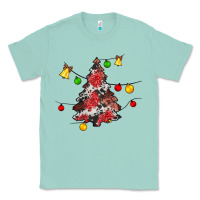 Seafoam Christmas trees lights Classic Tee - JahusDesignShop