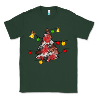 Sports Green Christmas trees lights Classic Tee - JahusDesignShop