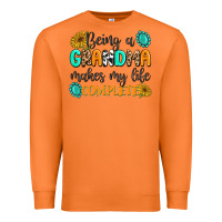 Carrot Being a Grandma Makes My Life Complete Premium Sweatshirt - MaliasSmallBusiness