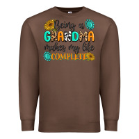 Chestnut Being a Grandma Makes My Life Complete Premium Sweatshirt - MaliasSmallBusiness