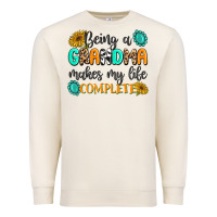 Sandshell Being a Grandma Makes My Life Complete Premium Sweatshirt - MaliasSmallBusiness