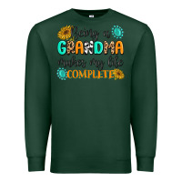 Sports Green Being a Grandma Makes My Life Complete Premium Sweatshirt - MaliasSmallBusiness