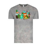 Dinosaur Coffee Cups Vintage Tee | Teevron