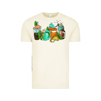 Vintage Arctic dinosaur coffee cups Vintage Tee - AdoDesignShop