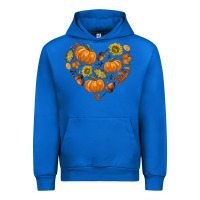 Cobalt Fall Heart Urban Hoodie - texasbilliewilder