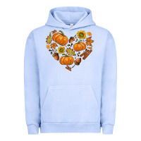 Pigment Grape Ice Fall Heart Urban Hoodie - texasbilliewilder