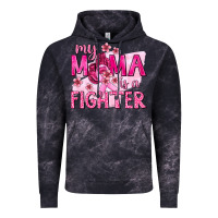 Cloud Black My Mama Is a Fighter with Ribbon Vintage Hoodie - texasbilliewilder