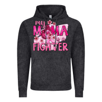 Vintage Black My Mama Is a Fighter with Ribbon Vintage Hoodie - texasbilliewilder