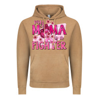 Vintage Camel My Mama Is a Fighter with Ribbon Vintage Hoodie - texasbilliewilder