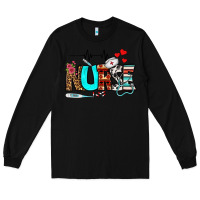 Black western nurse Long Sleeve Tee - BundleAndBundleShop