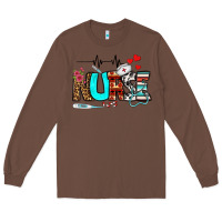 Chestnut western nurse Long Sleeve Tee - BundleAndBundleShop