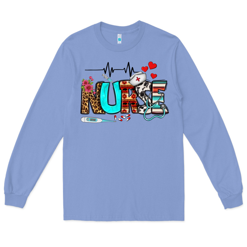 Western Nurse Long Sleeve Tee by BundleAndBundleShop | Teevron