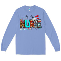 Colony Blue western nurse Long Sleeve Tee - BundleAndBundleShop