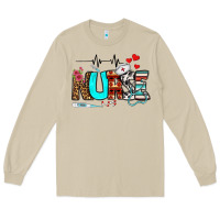 Mushroom western nurse Long Sleeve Tee - BundleAndBundleShop