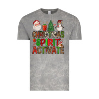 Cloud Rock christmas spirit activate Vintage Tee - FaDigitalArtStudio
