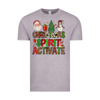 Vintage Zinc christmas spirit activate Vintage Tee - FaDigitalArtStudio