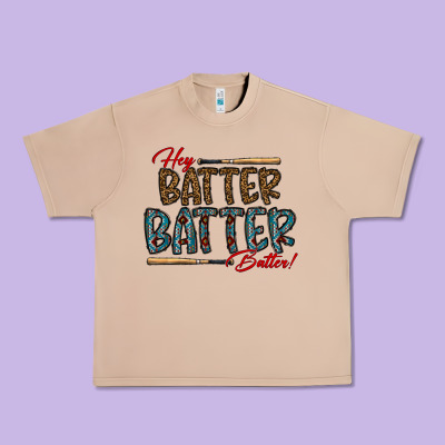 Hey Batter Batter Batter Urban Heavy Tee Designed By Cowhidedigitalart