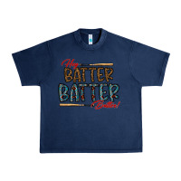 Navy hey batter batter batter Urban Heavy Tee - CowhideDigitalArt