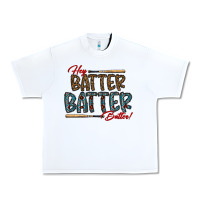 White hey batter batter batter Urban Heavy Tee - CowhideDigitalArt