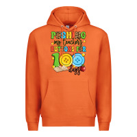 Carrot pushing my teacher's buttons for 100 days Premium Hoodie - Artiststas