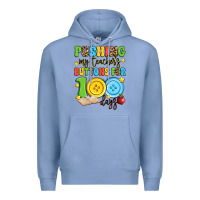 Colony Blue pushing my teacher's buttons for 100 days Premium Hoodie - Artiststas