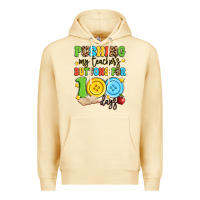 Pina Colada pushing my teacher's buttons for 100 days Premium Hoodie - Artiststas