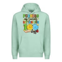 Seafoam pushing my teacher's buttons for 100 days Premium Hoodie - Artiststas