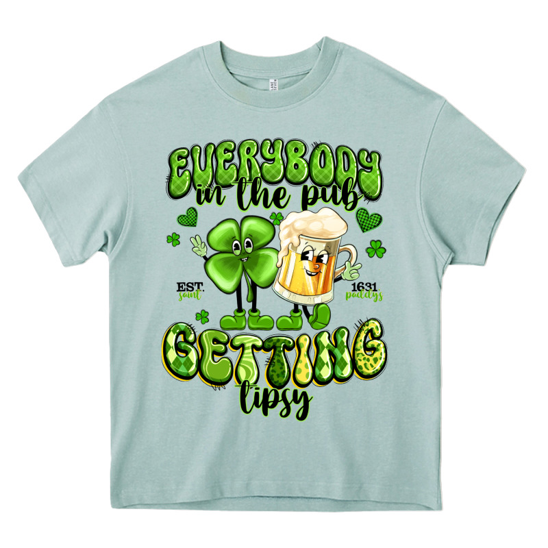 Everybody In The Pub Getting Tipsy Artiststas Heavy Core Tee by Artiststas | Teevron