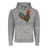 Cloud Rock rooster Vintage Hoodie - RanaPortraitStore