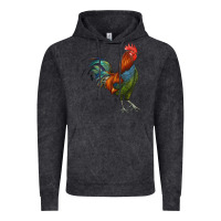 Vintage Black rooster Vintage Hoodie - RanaPortraitStore