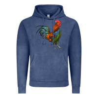 Vintage Denim rooster Vintage Hoodie - RanaPortraitStore