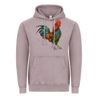Vintage Zinc rooster Vintage Hoodie - RanaPortraitStore