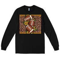 Black American football Long Sleeve Tee - JahusDesignShop