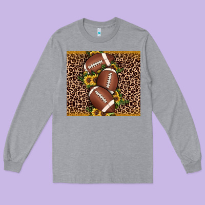 American Football Long Sleeve Tee Designed By Jahusdesignshop