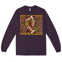 Plum American football Long Sleeve Tee - JahusDesignShop