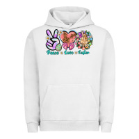 Pigment Lunar Rock Peace love Easter Urban Hoodie - NancyCooperArtShop